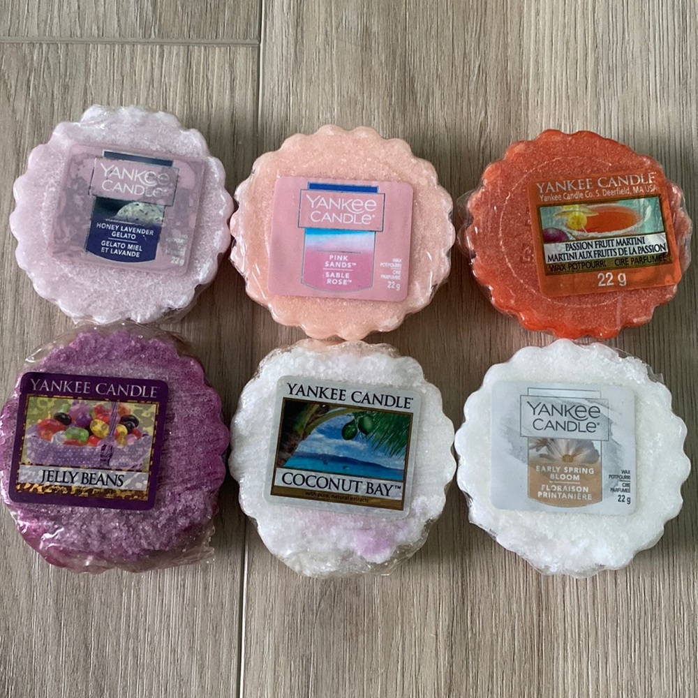 Yankee Candle Wax Melts x 6